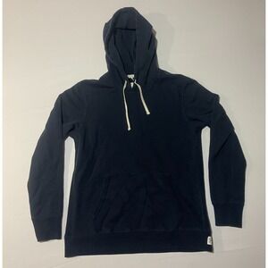 Reigning Champ Navy Blue Hoodie Hooded Sweatshirt Men's Size Large